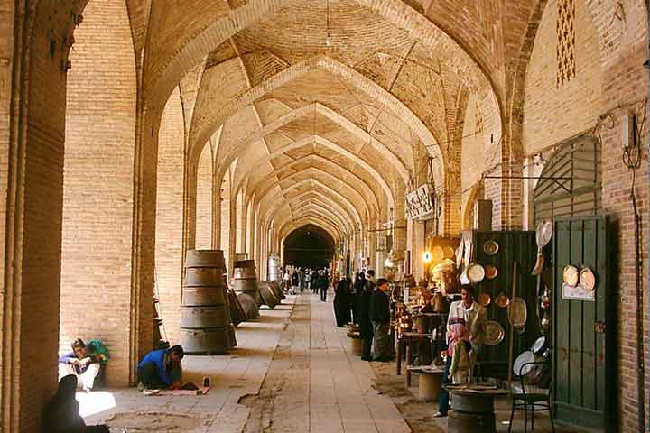بازار کرمان طولانی‌ترین راسته بازار ایران