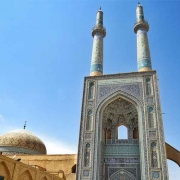 مناره‌های مسجد جامع یزد-شهرداری یزد