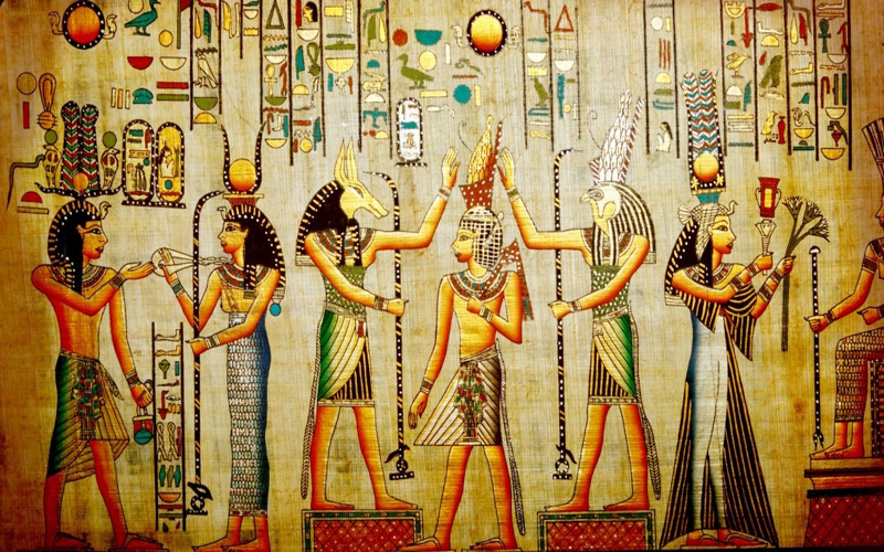 پوشش در مصر باستان