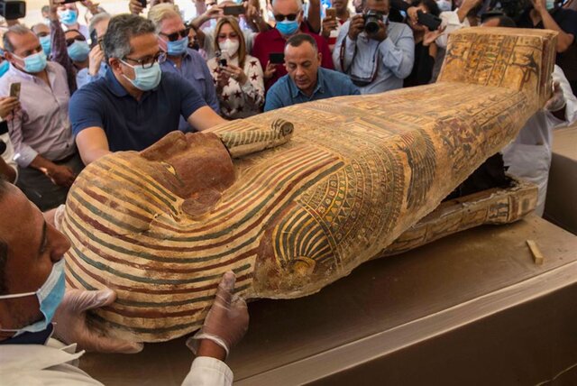 کشف ۵۹ تابوت ۲۵۰۰‌ساله در مصر