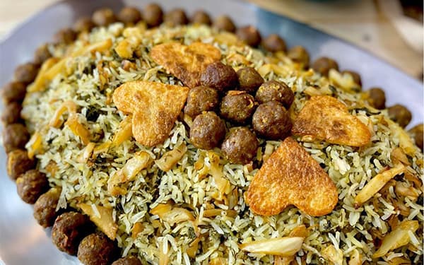 کلم پلوی شیرازی-غذاهای محلی